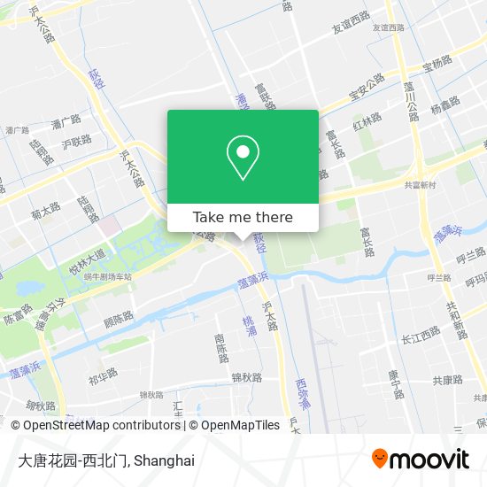 大唐花园-西北门 map