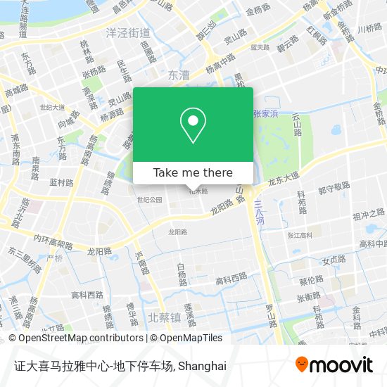 证大喜马拉雅中心-地下停车场 map