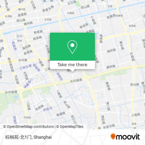 棕榈苑-北1门 map