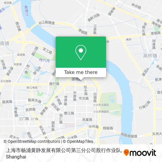 上海市杨浦黄静发展有限公司第三分公司殷行作业队 map
