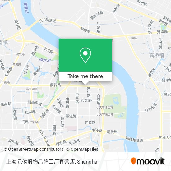 上海元僖服饰品牌工厂直营店 map