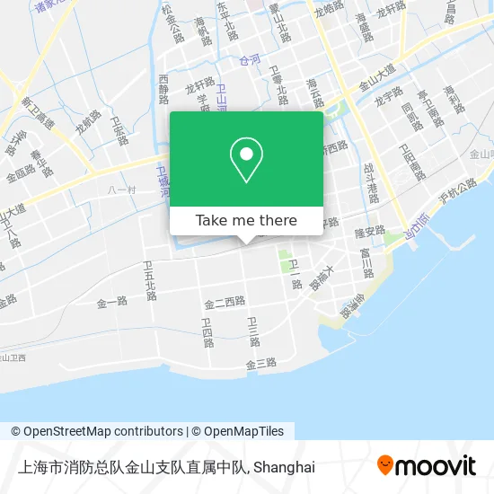 上海市消防总队金山支队直属中队 map