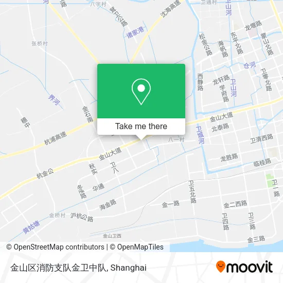 金山区消防支队金卫中队 map