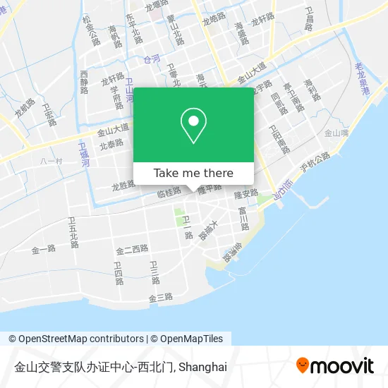 金山交警支队办证中心-西北门 map