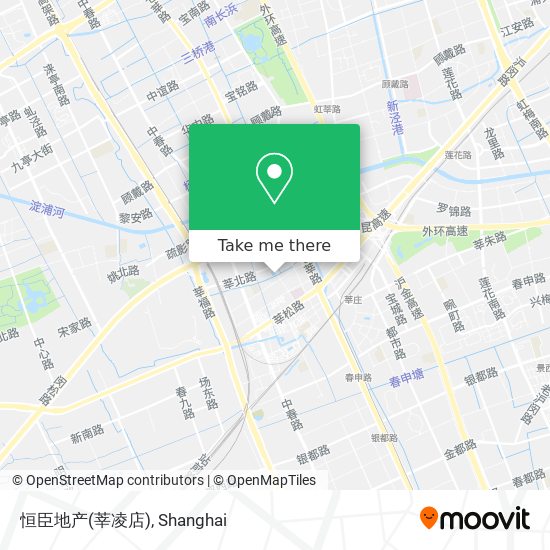 恒臣地产(莘凌店) map