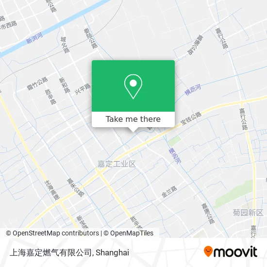 上海嘉定燃气有限公司 map