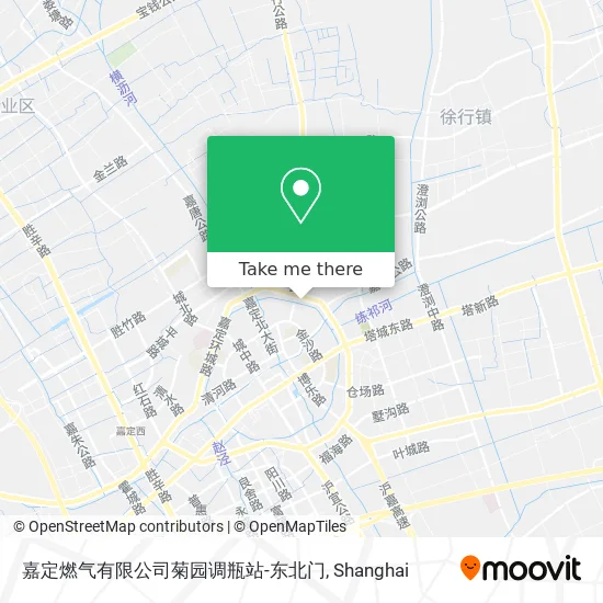 嘉定燃气有限公司菊园调瓶站-东北门 map