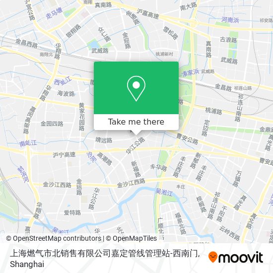 上海燃气市北销售有限公司嘉定管线管理站-西南门 map