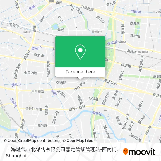 上海燃气市北销售有限公司嘉定管线管理站-西南门 map