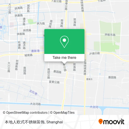 本地人欧式不锈钢装饰 map