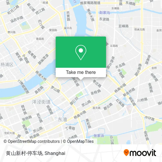 黄山新村-停车场 map