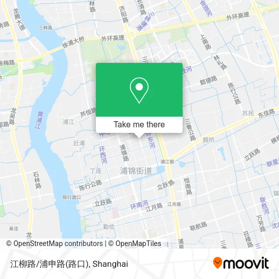 江柳路/浦申路(路口) map