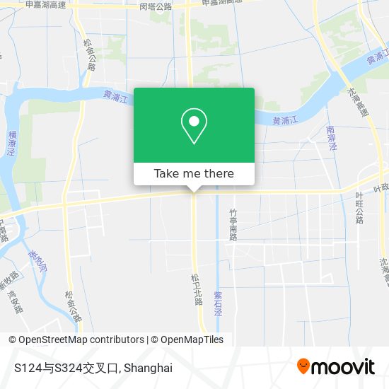 S124与S324交叉口 map
