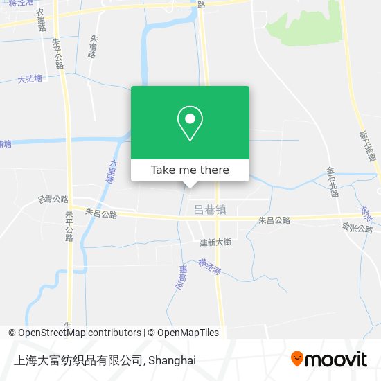 上海大富纺织品有限公司 map