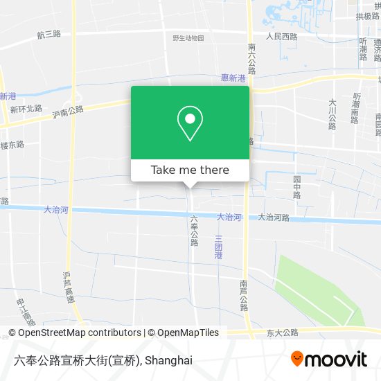 六奉公路宣桥大街 map