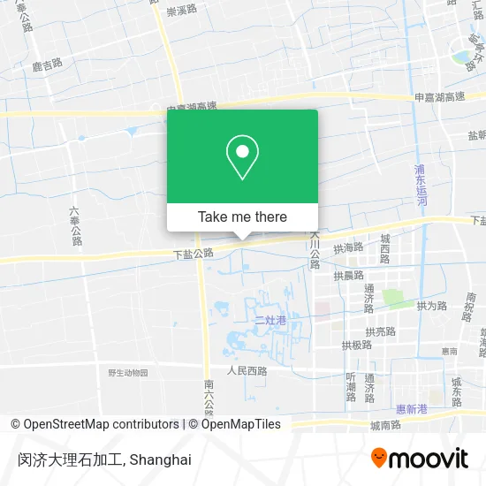 闵济大理石加工 map