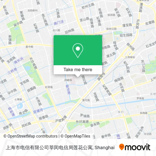 上海市电信有限公司莘闵电信局莲花公寓 map