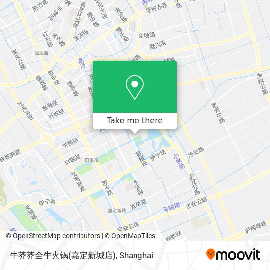牛莽莽全牛火锅(嘉定新城店) map
