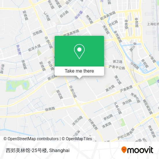 西郊美林馆-25号楼 map