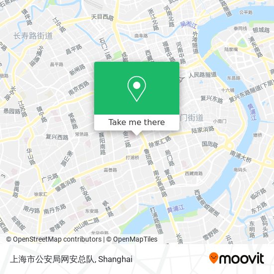 上海市公安局网安总队 map