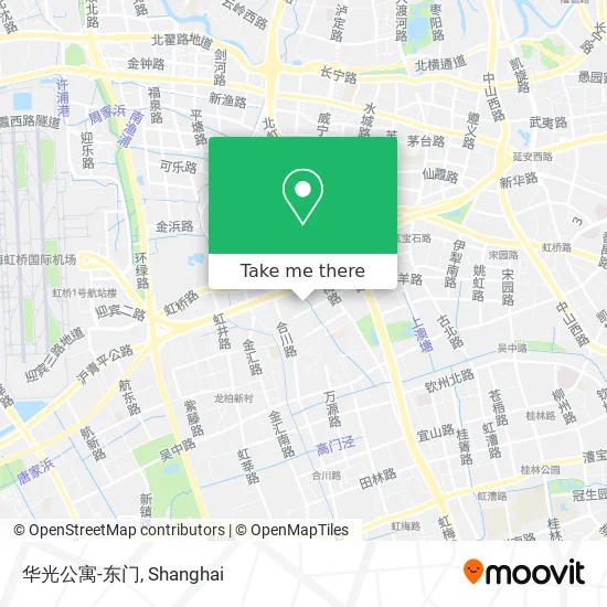 华光公寓-东门 map