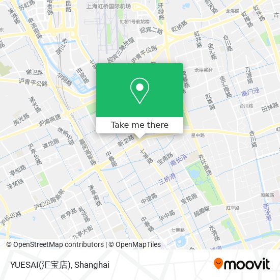 YUESAI(汇宝店) map