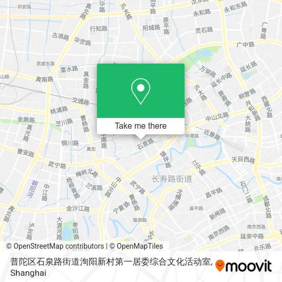 普陀区石泉路街道洵阳新村第一居委综合文化活动室 map