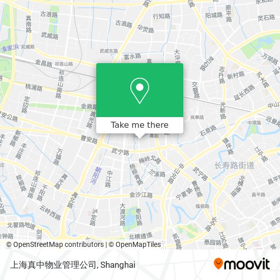 上海真中物业管理公司 map