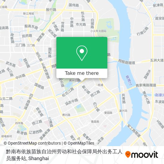 黔南布依族苗族自治州劳动和社会保障局外出务工人员服务站 map