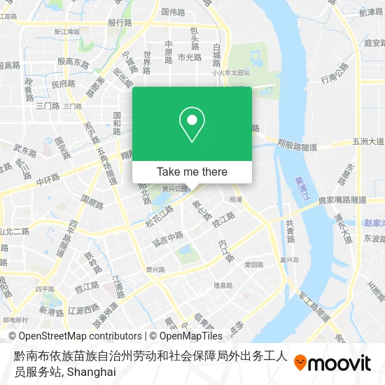 黔南布依族苗族自治州劳动和社会保障局外出务工人员服务站 map