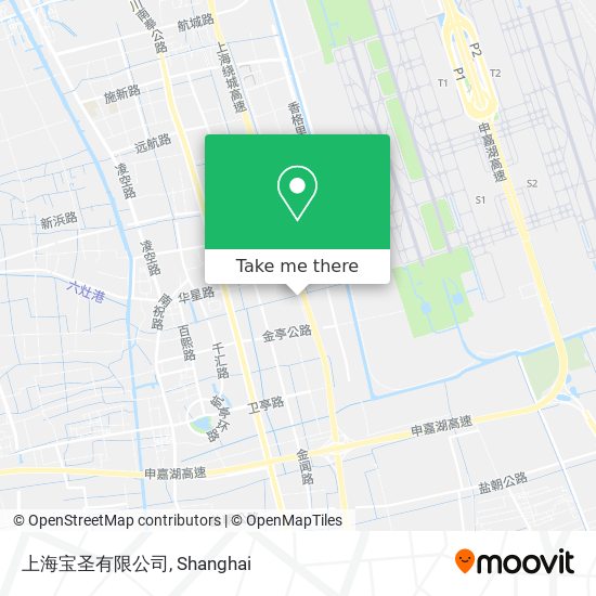 上海宝圣有限公司 map