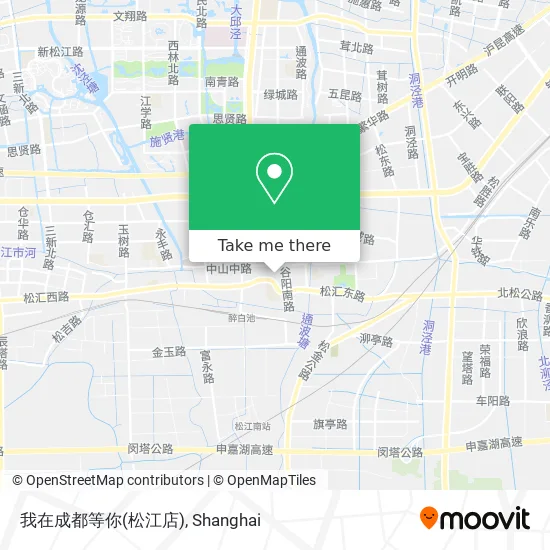 我在成都等你(松江店) map