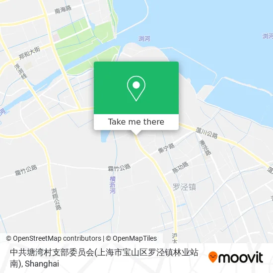 中共塘湾村支部委员会(上海市宝山区罗泾镇林业站南) map
