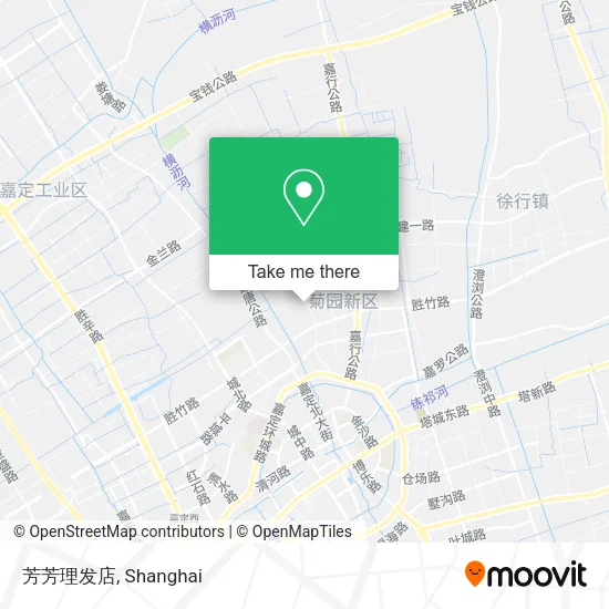芳芳理发店 map