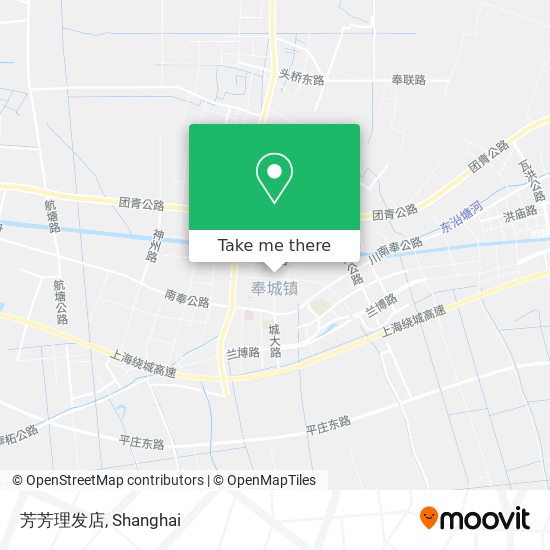 芳芳理发店 map