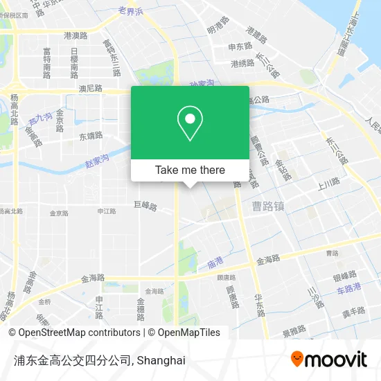 浦东金高公交四分公司 map