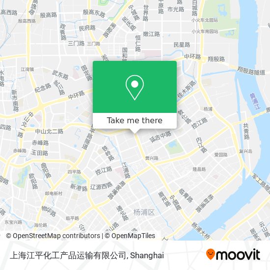 上海江平化工产品运输有限公司 map