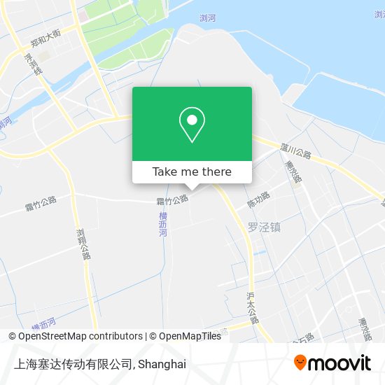 上海塞达传动有限公司 map
