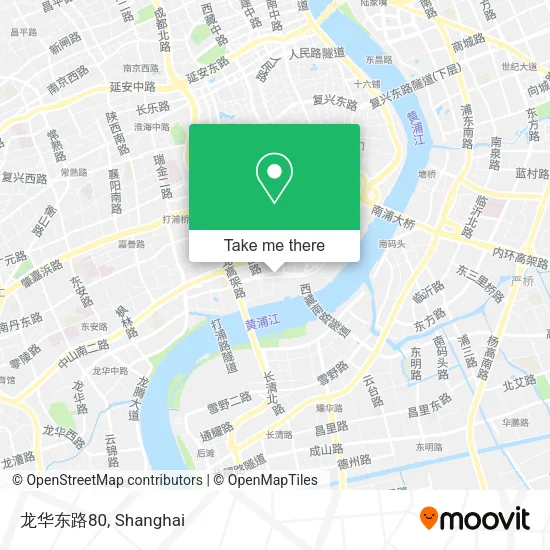 龙华东路80 map