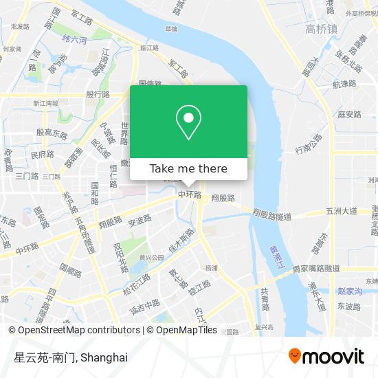 星云苑-南门 map
