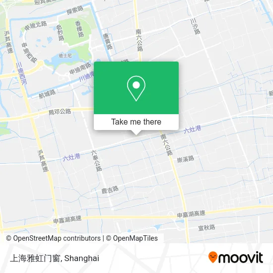 上海雅虹门窗 map