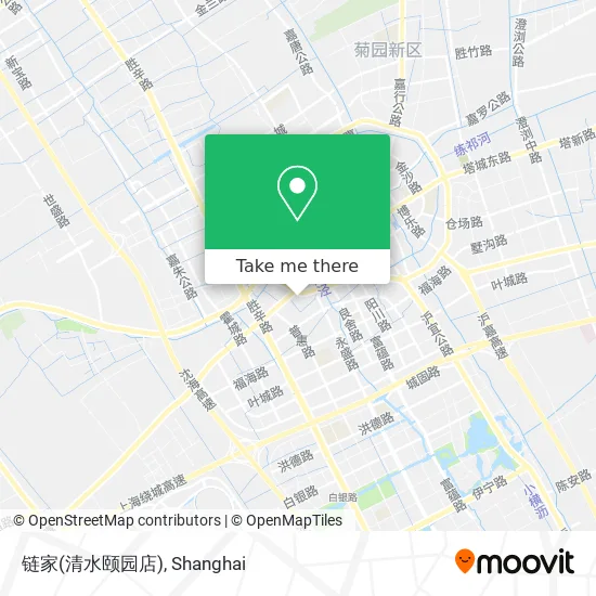 链家(清水颐园店) map