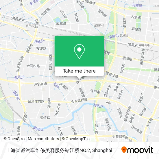 上海誉诚汽车维修美容服务站江桥NO.2 map
