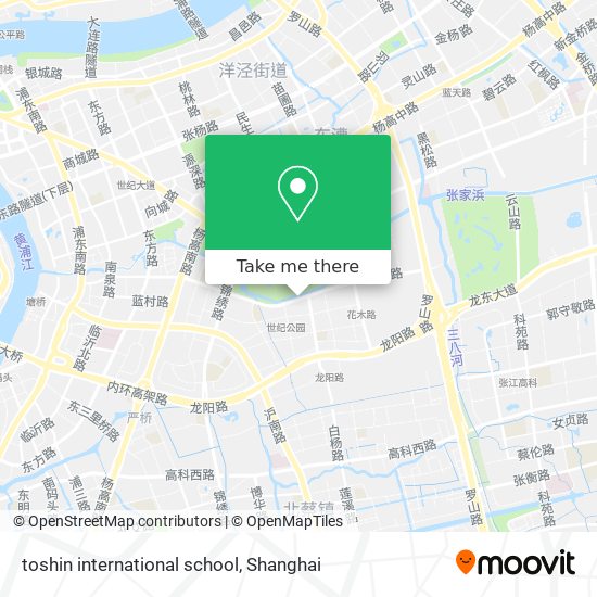 toshin international school map