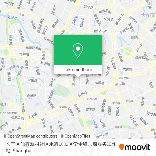 长宁区仙霞新村社区水霞居民区学雷锋志愿服务工作站 map