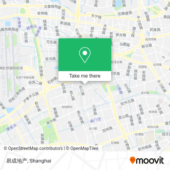 易成地产 map