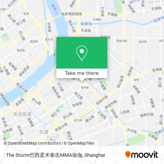 The Storm巴西柔术拳击MMA瑜伽 map