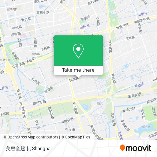 美惠全超市 map