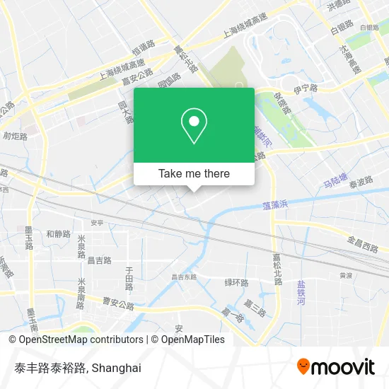 泰丰路泰裕路 map