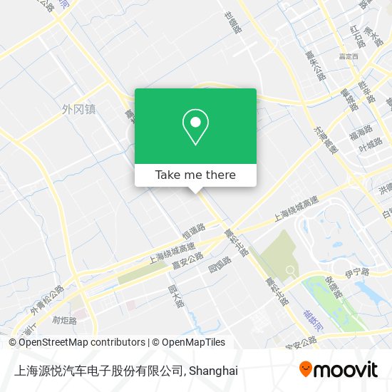 上海源悦汽车电子股份有限公司 map